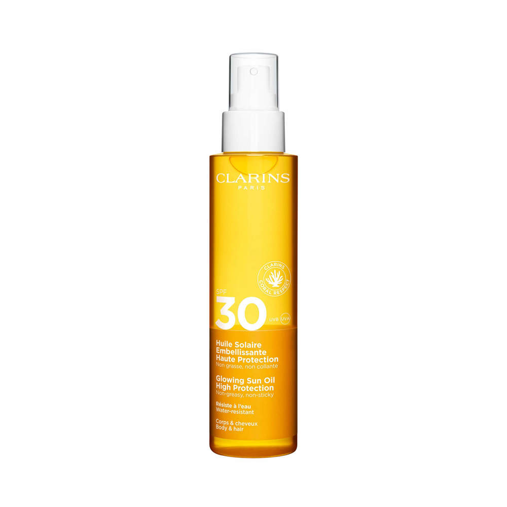 Clarins Glowing Sun For Body & Hair SPF30 150ml